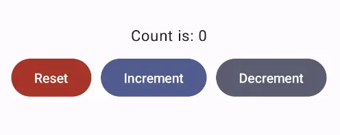 simple counter app